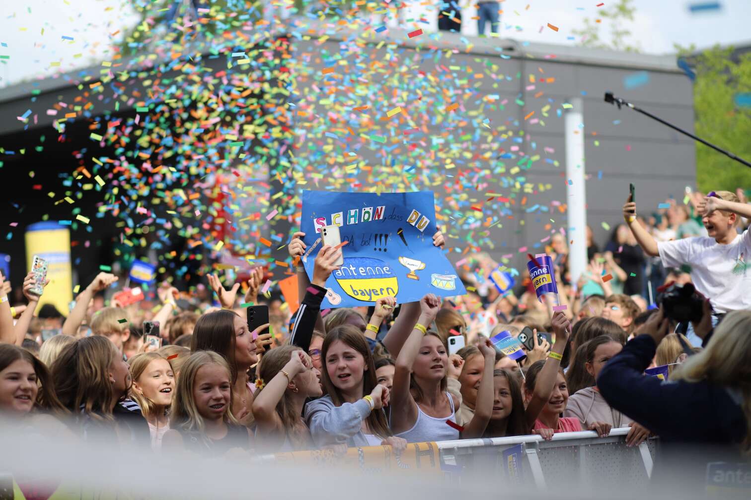 Schulhof-Gig an der Staatlichen Realschule Schöllnach in Niederbayern