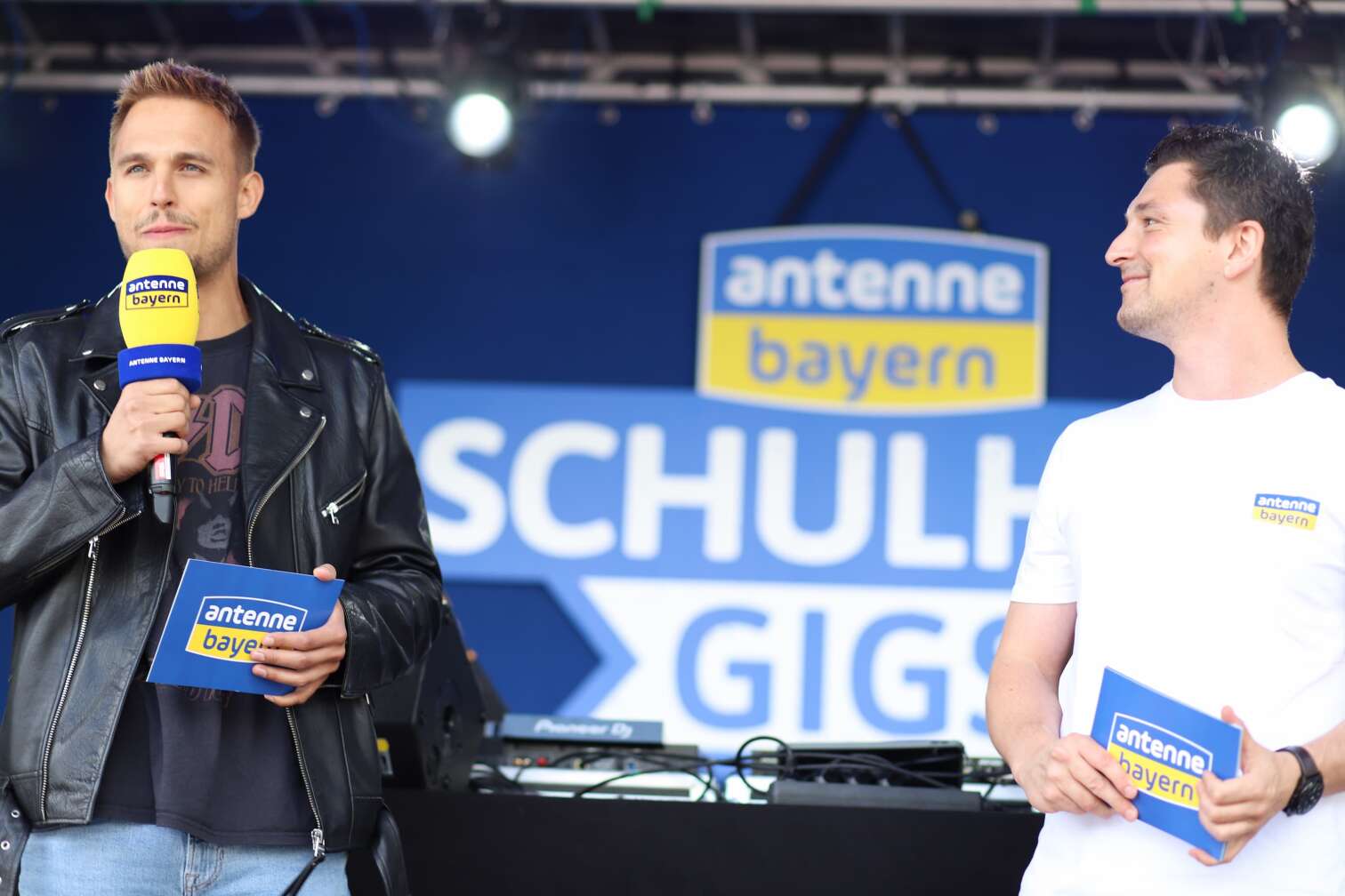 Schulhof-Gig an der Staatlichen Realschule Schöllnach in Niederbayern