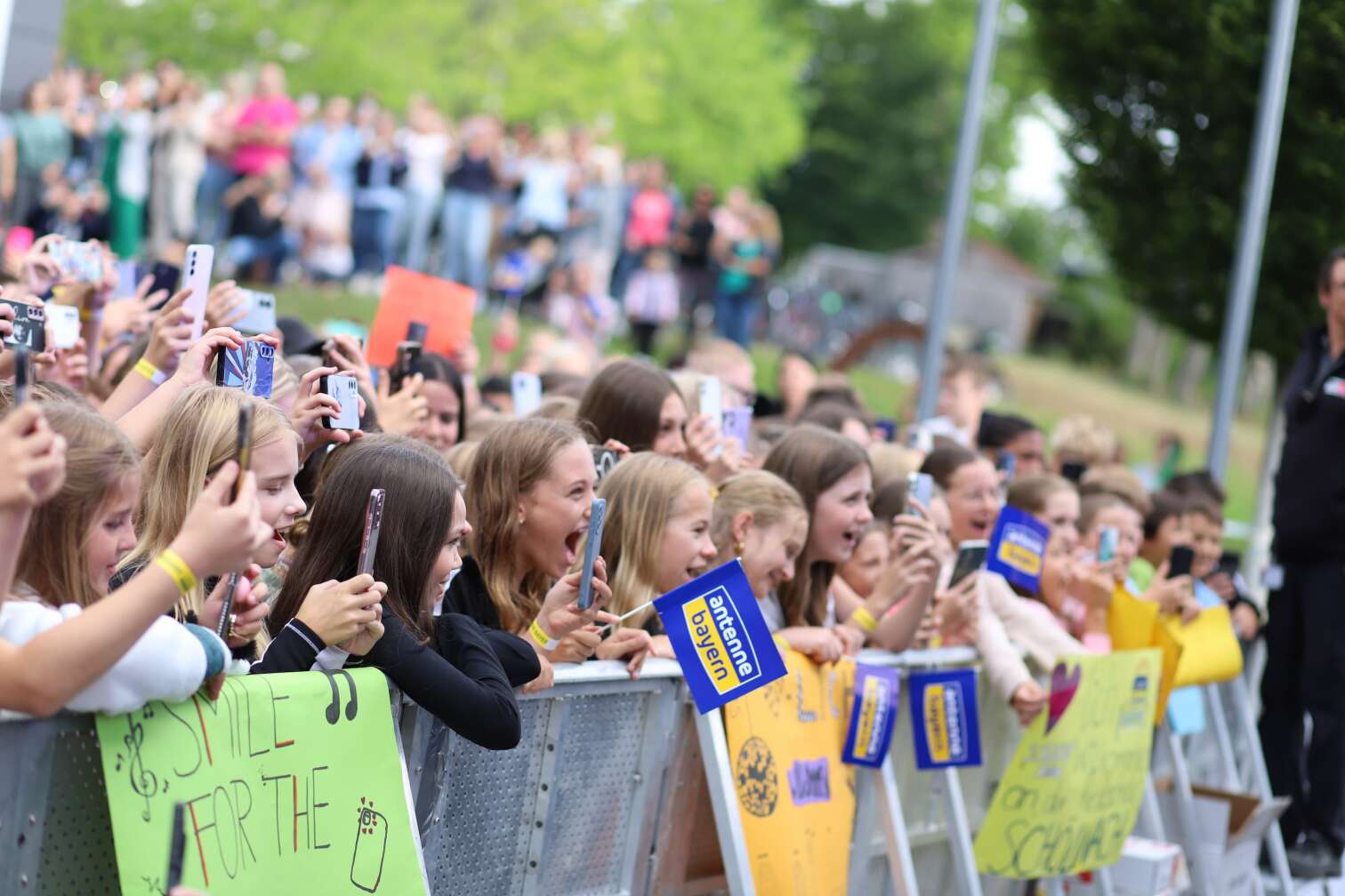 Schulhof-Gig an der Staatlichen Realschule Schöllnach in Niederbayern