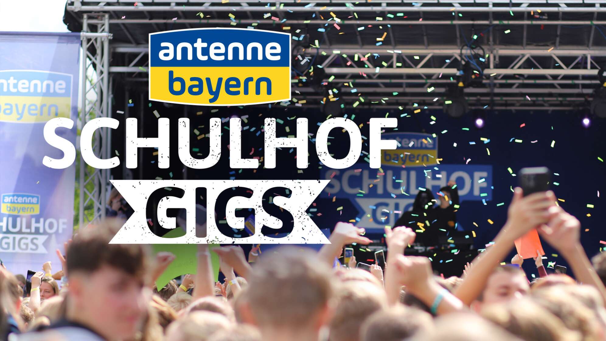 Schulhof-Gig an der Staatlichen Realschule Schöllnach in Niederbayern
