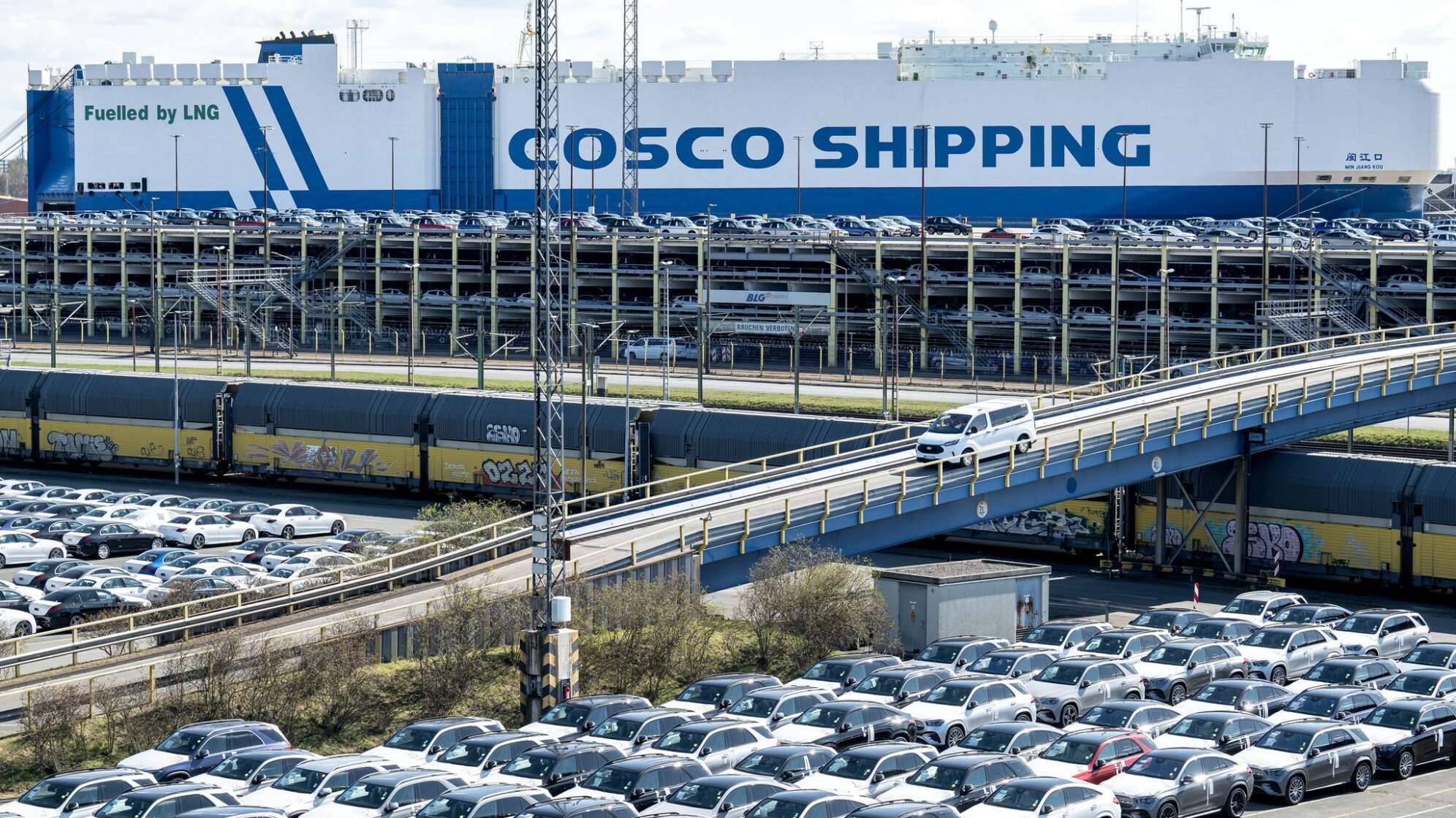 Autoexport über das BLG Autoterminal Bremerhaven
