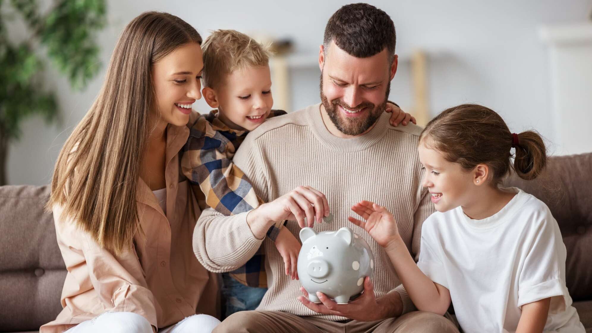 Jede zweite Familie hat ein Vermögen von 100.000 euro