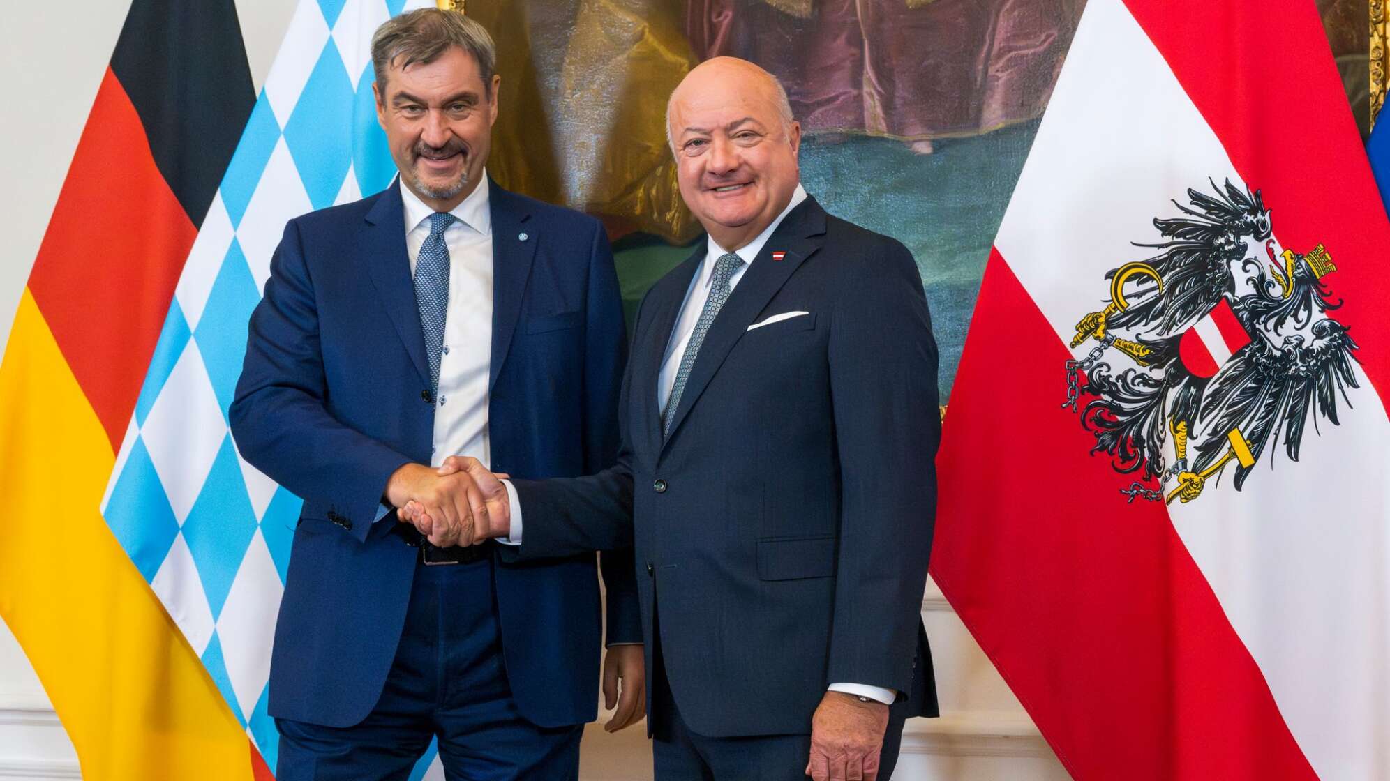 Markus Söder in Wien