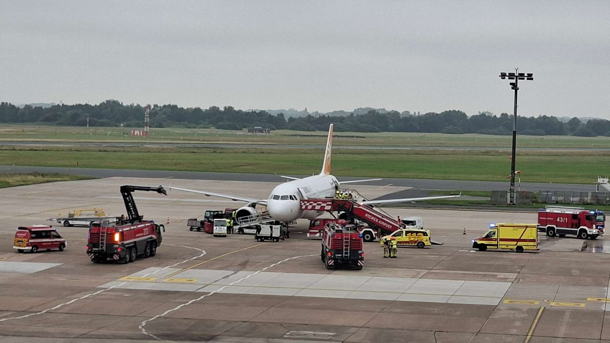 Passagiermaschine kehrt kurz nach Start nach Bremen zurück