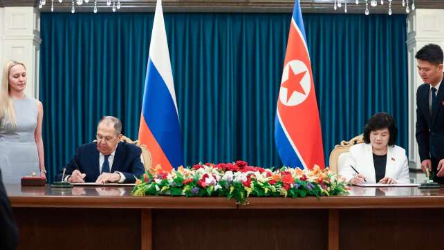 Lawrow: Nordkorea unterstützt Russlands Kriegsziele