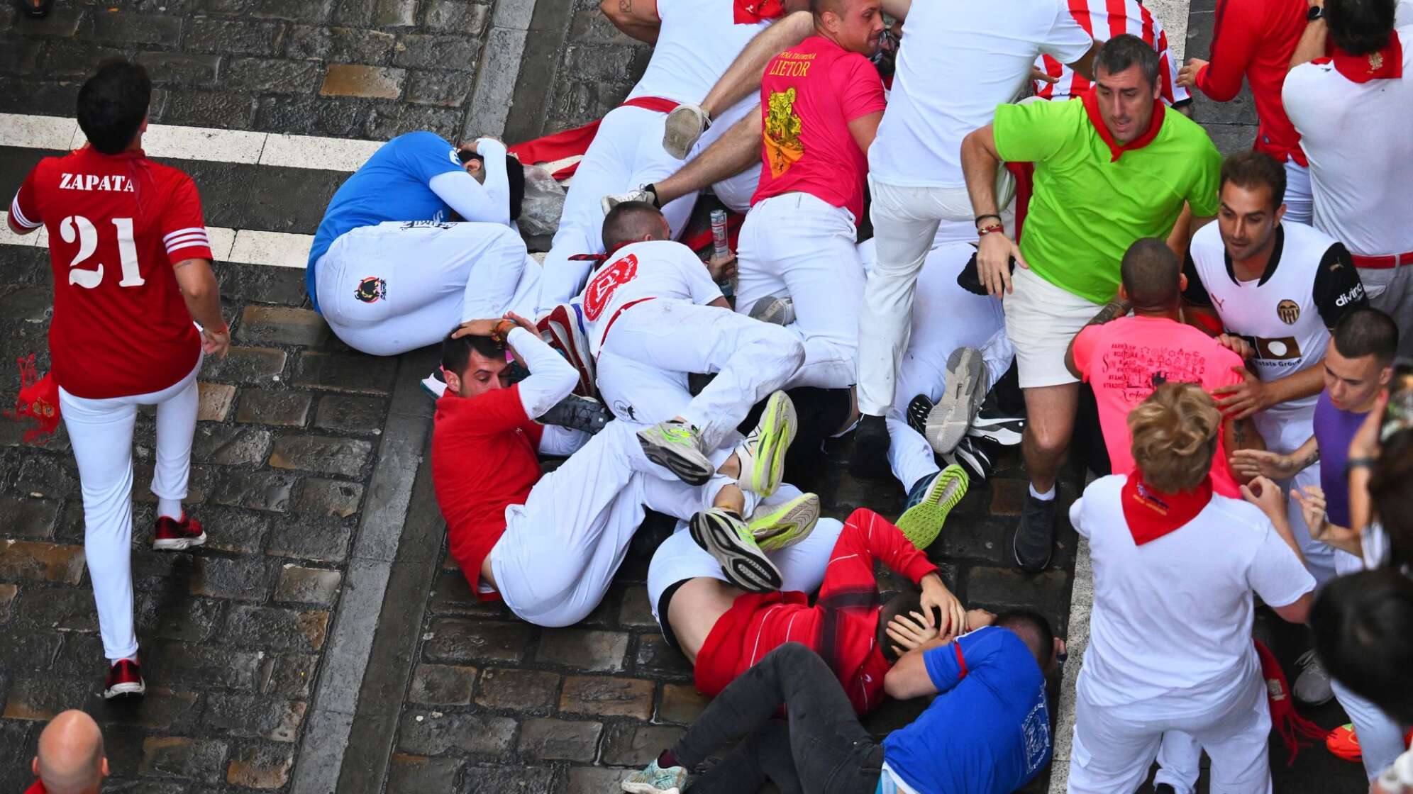 Stierlauf in Pamplona