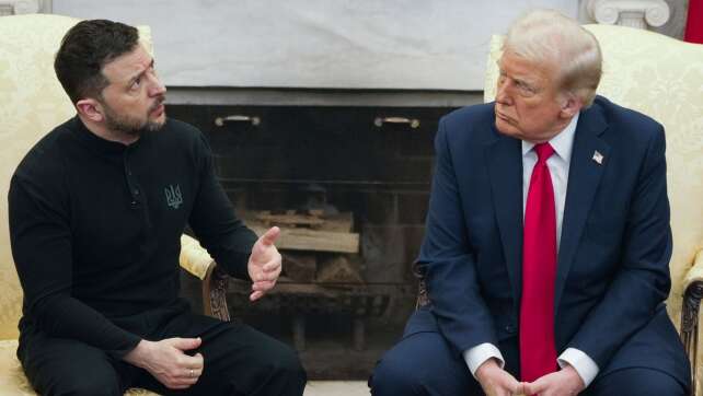 Selenskyj dankt Trump für mehr Waffen und Druck auf Moskau