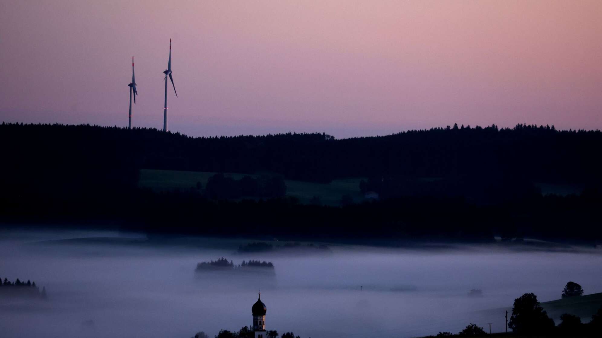 Windräder in Bayern