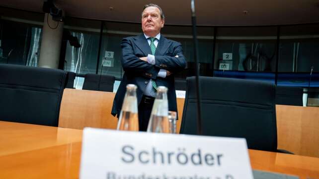 Schröder will per Video vor Untersuchungsausschuss aussagen