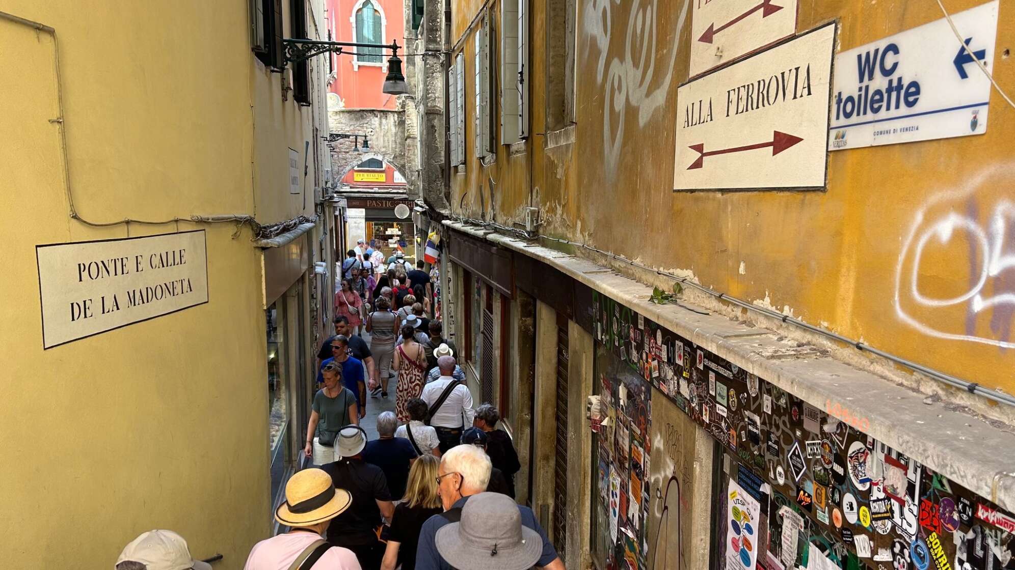 Gasse in Venedig