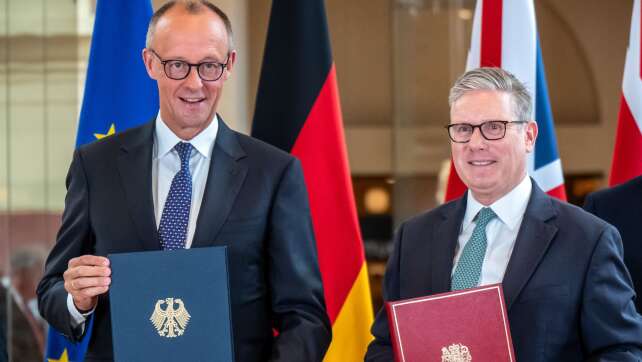 Deutsch-britisches Freundschaftsabkommen unterzeichnet