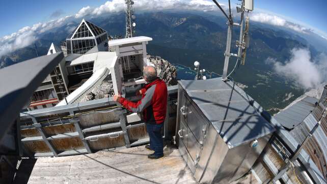Höchste deutsche Wetterstation seit 125 Jahren an Zugspitze