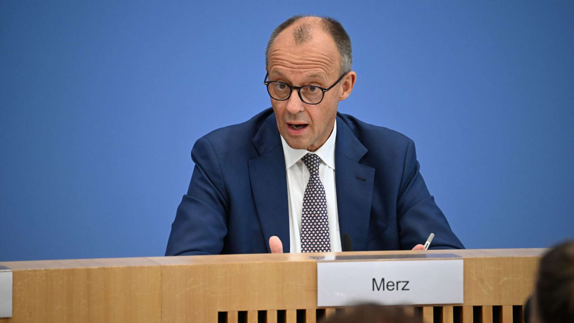 Sommer-Pressekonferenz von Bundeskanzler Friedrich Merz
