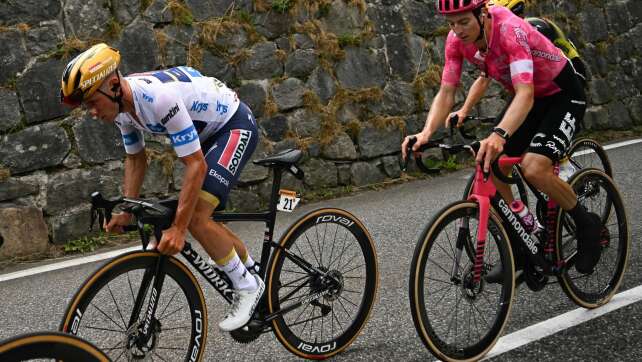 Tour-Platz drei für Lipowitz greifbar - Evenepoel steigt aus