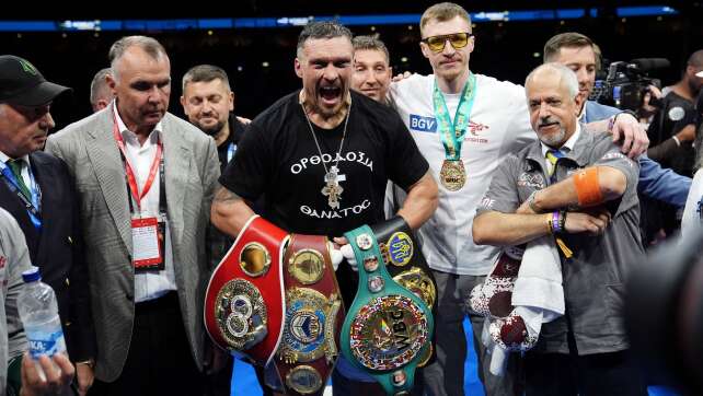 Endgültig «Legende»: Usyk feiert nächsten K.-o.-Sieg