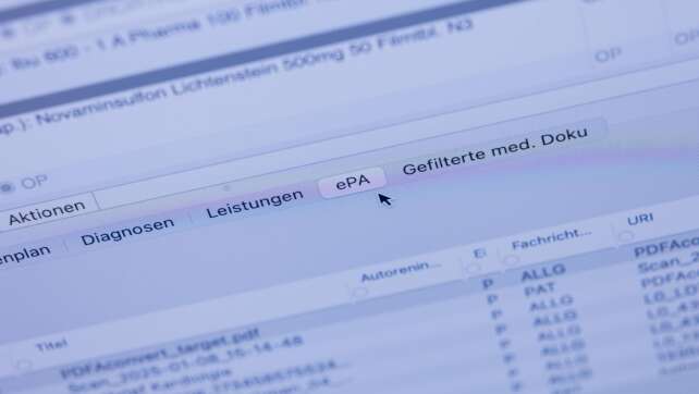 Debatte um stärkere Nutzung der E-Patientenakte