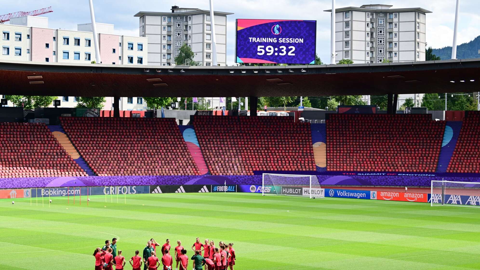 Frauenfußball-EM - Abschlusstraining Deutschland