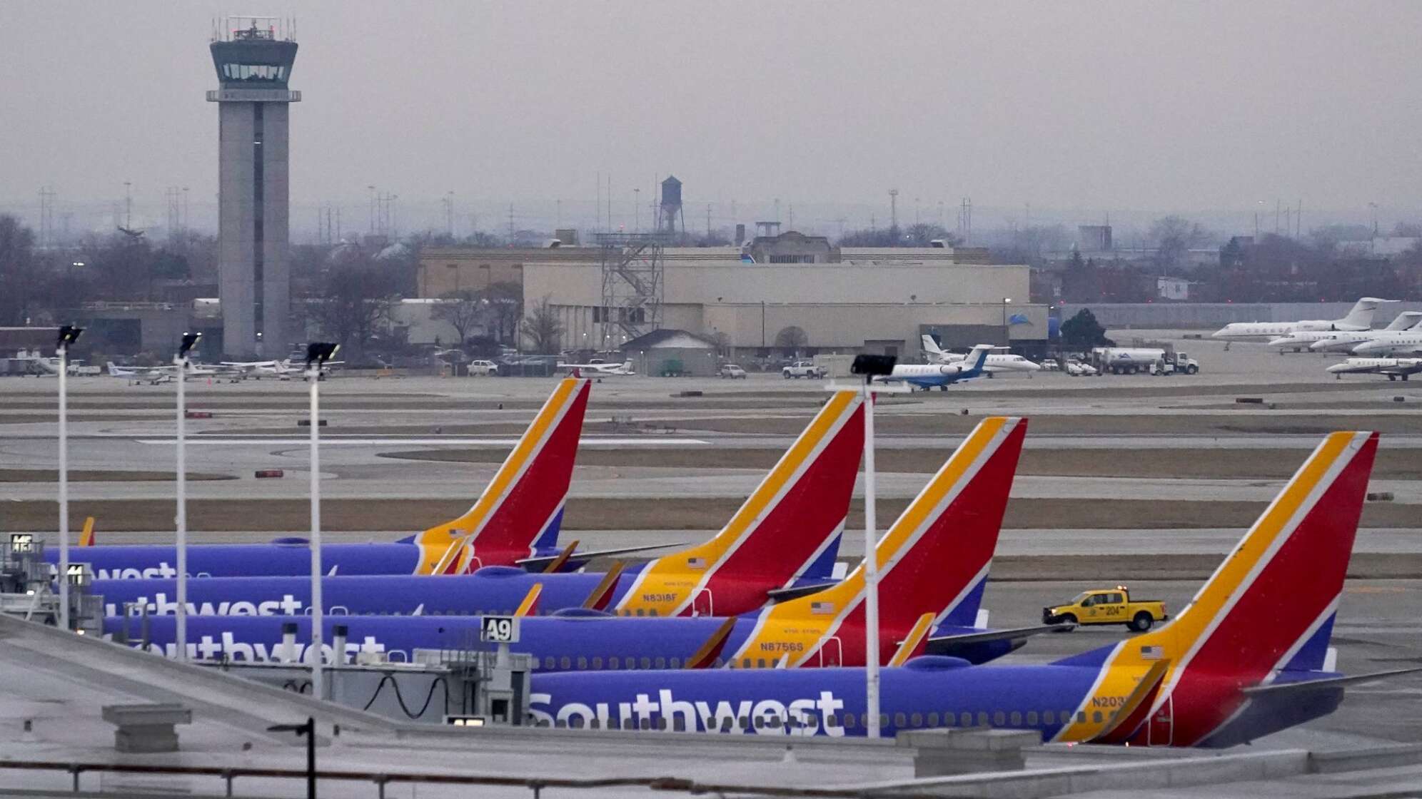 Flugzeuge der Gesellschaft Southwest Airlines