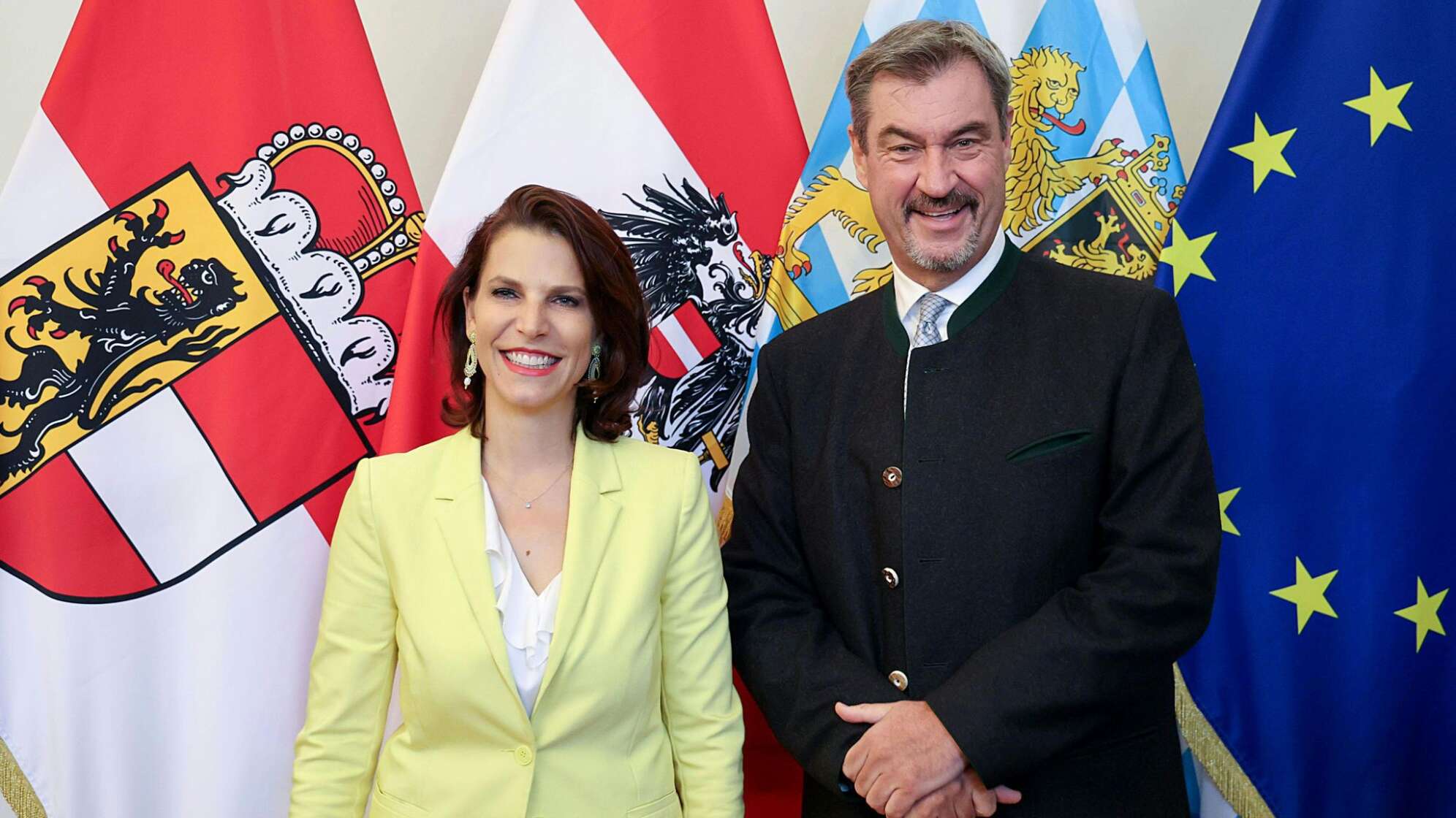 Ministerpräsident Söder in Österreich