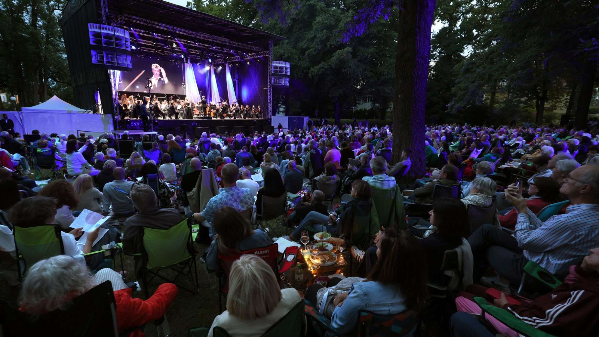 Open-Air-Konzert vor dem Start der Bayreuther Festspiele