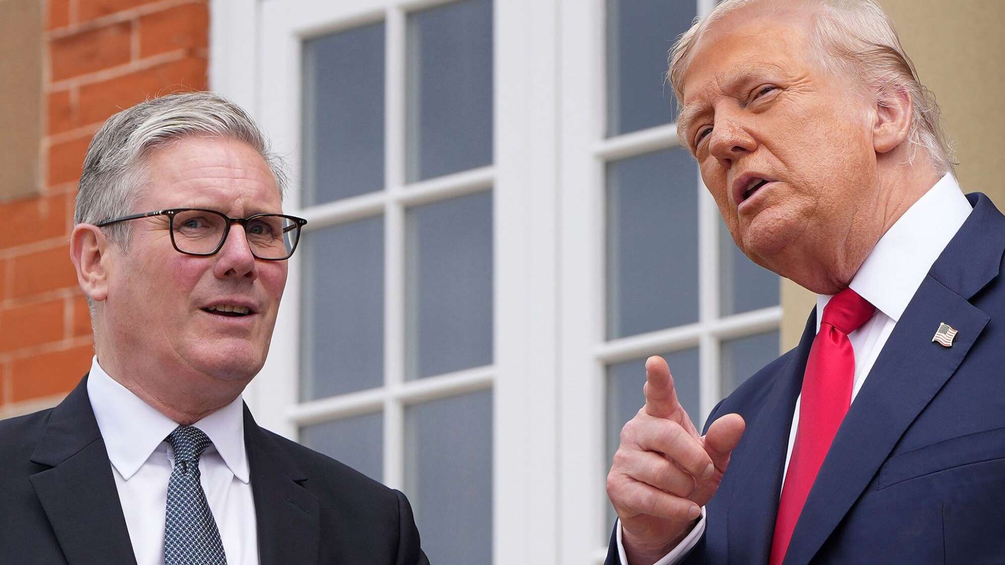 US-Präsident Trump in Schottland