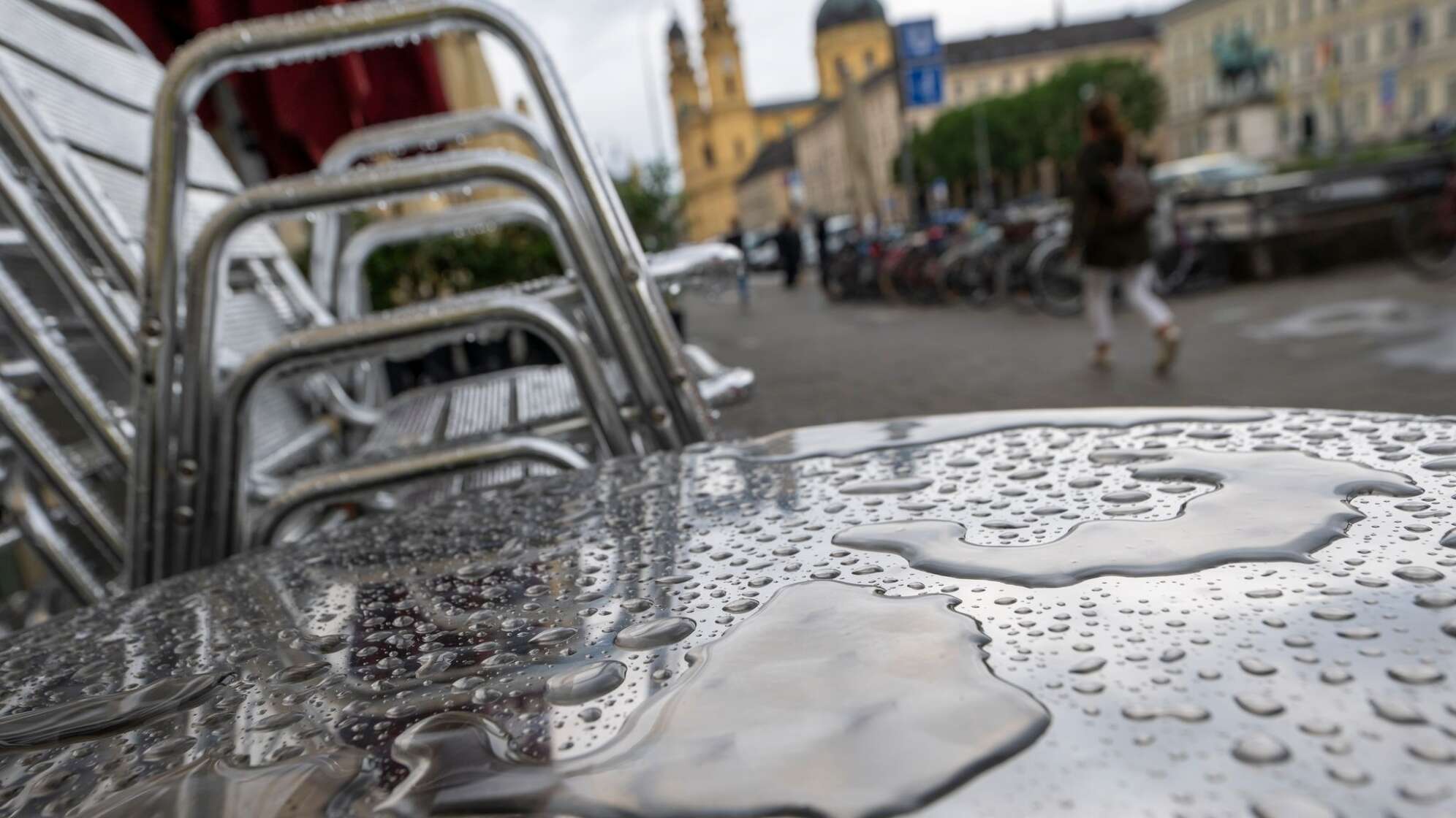 Wolkenbruch in München