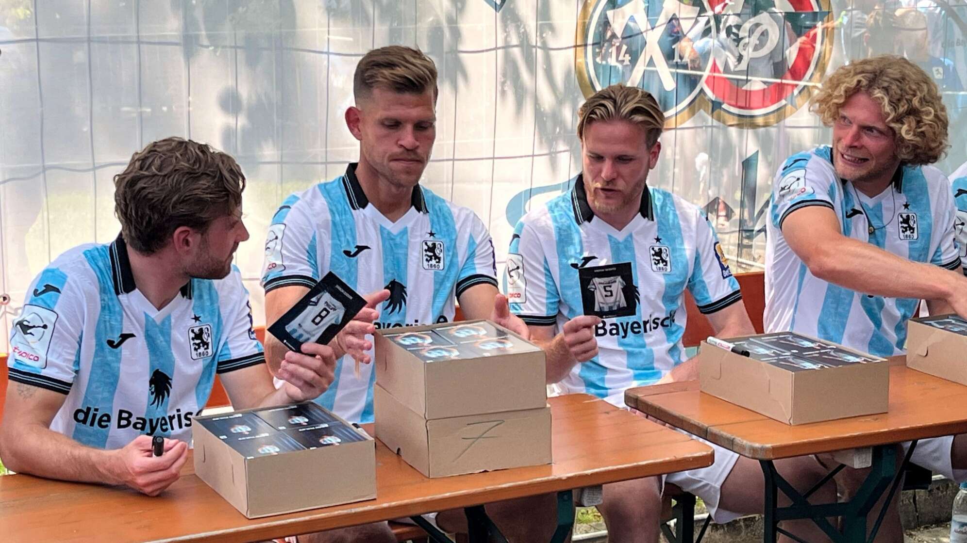 Fanfest des TSV 1860 München vor der neuen Saison
