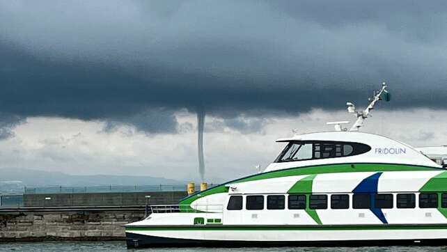 Wasserhosen am Bodensee – Gefahr für Boote und Schwimmer
