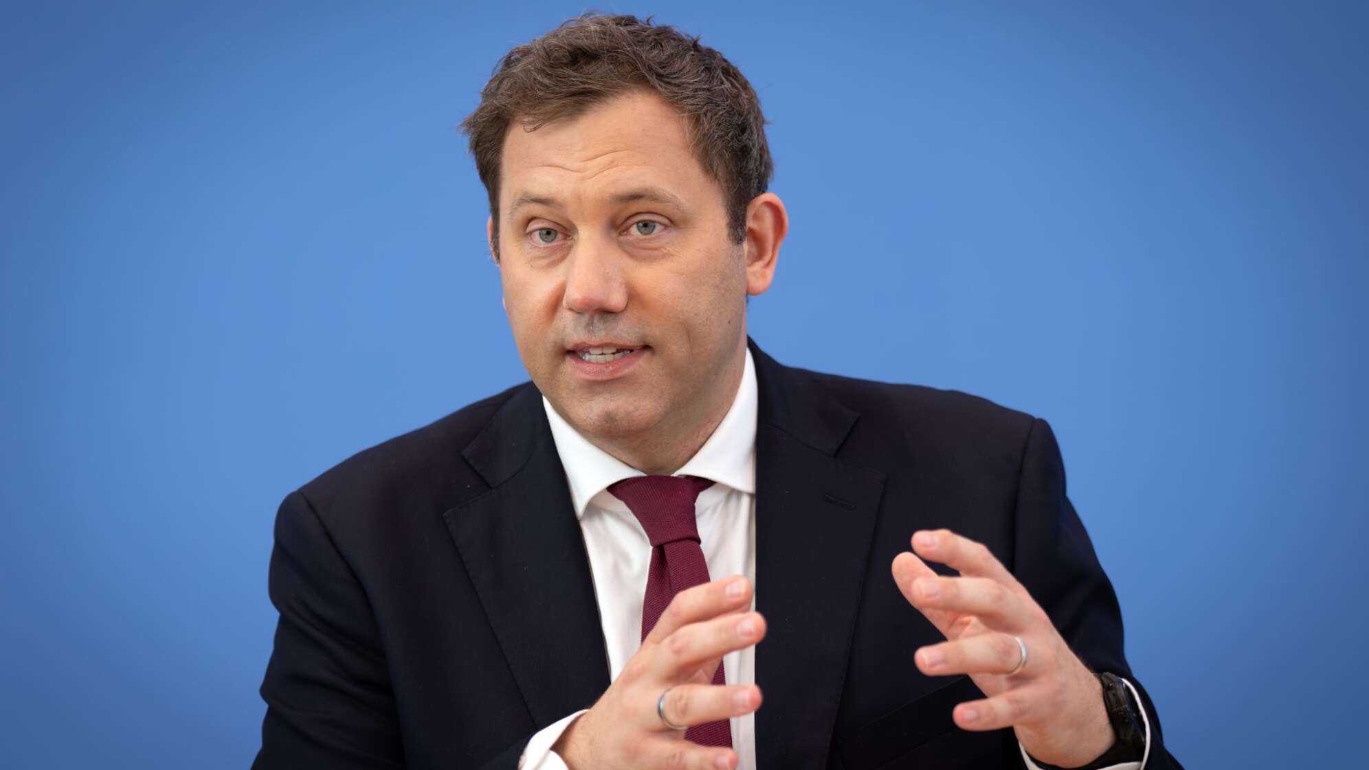 Pressekonferenz Bundesfinanzminister Klingbeil