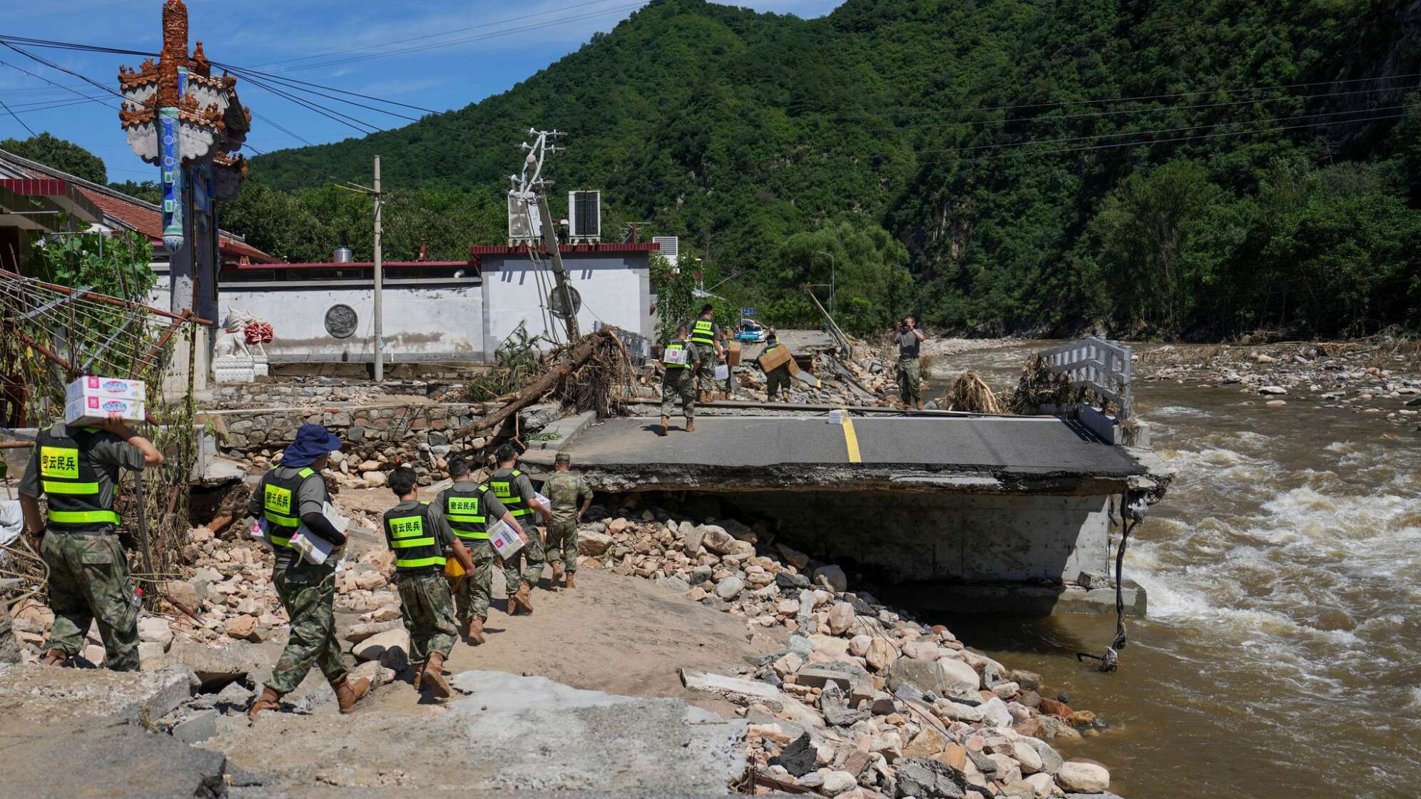Überschwemmungen in China
