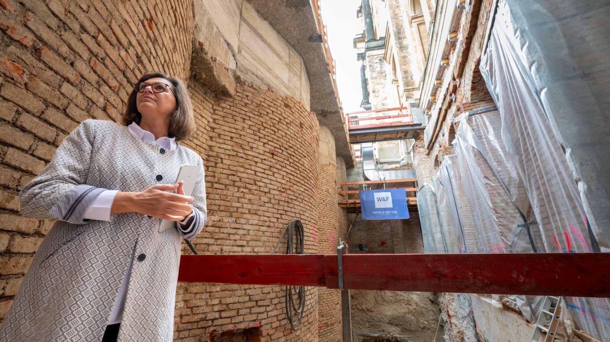 Rundgang Großbaustelle bayerischer Landtag