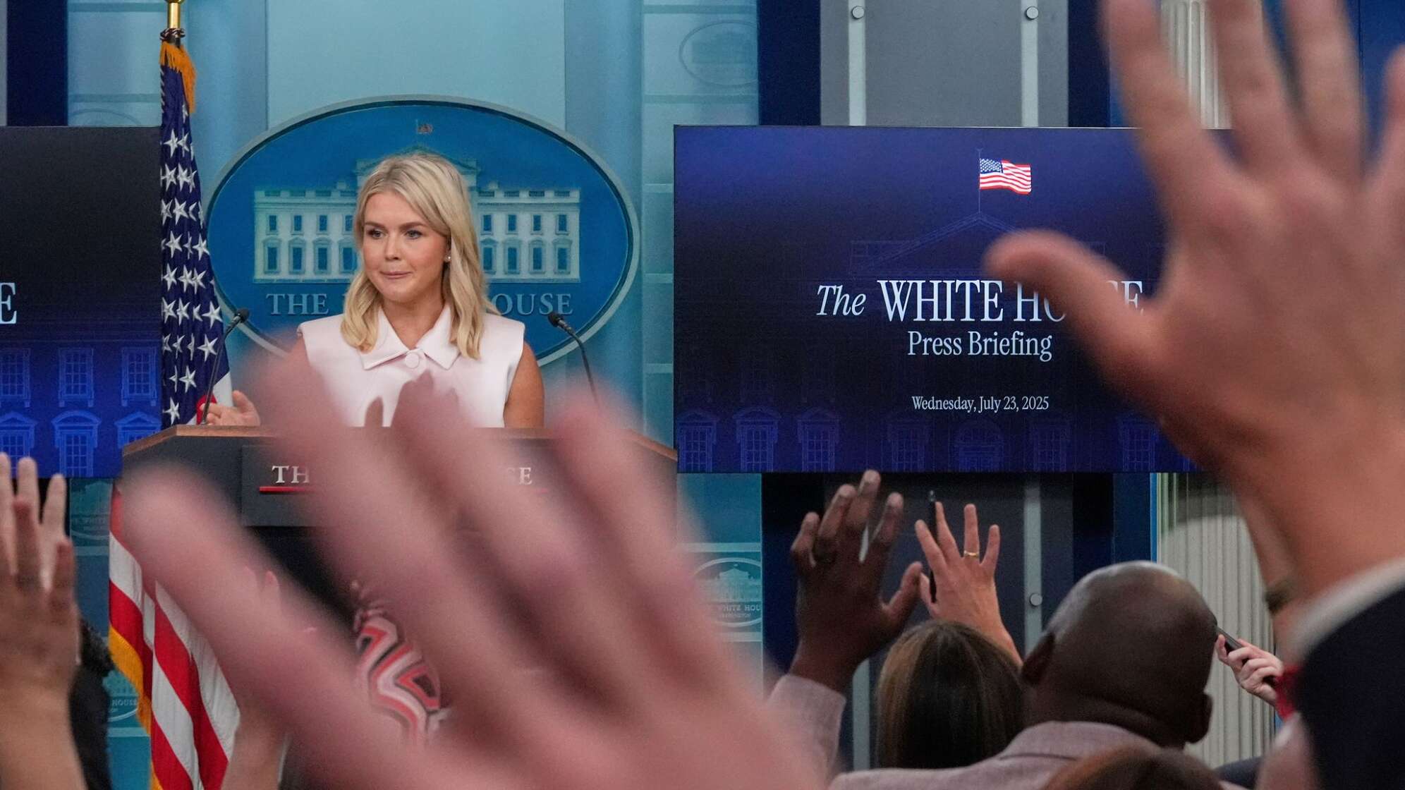 Pressekonferenz Weißes Haus - Karoline