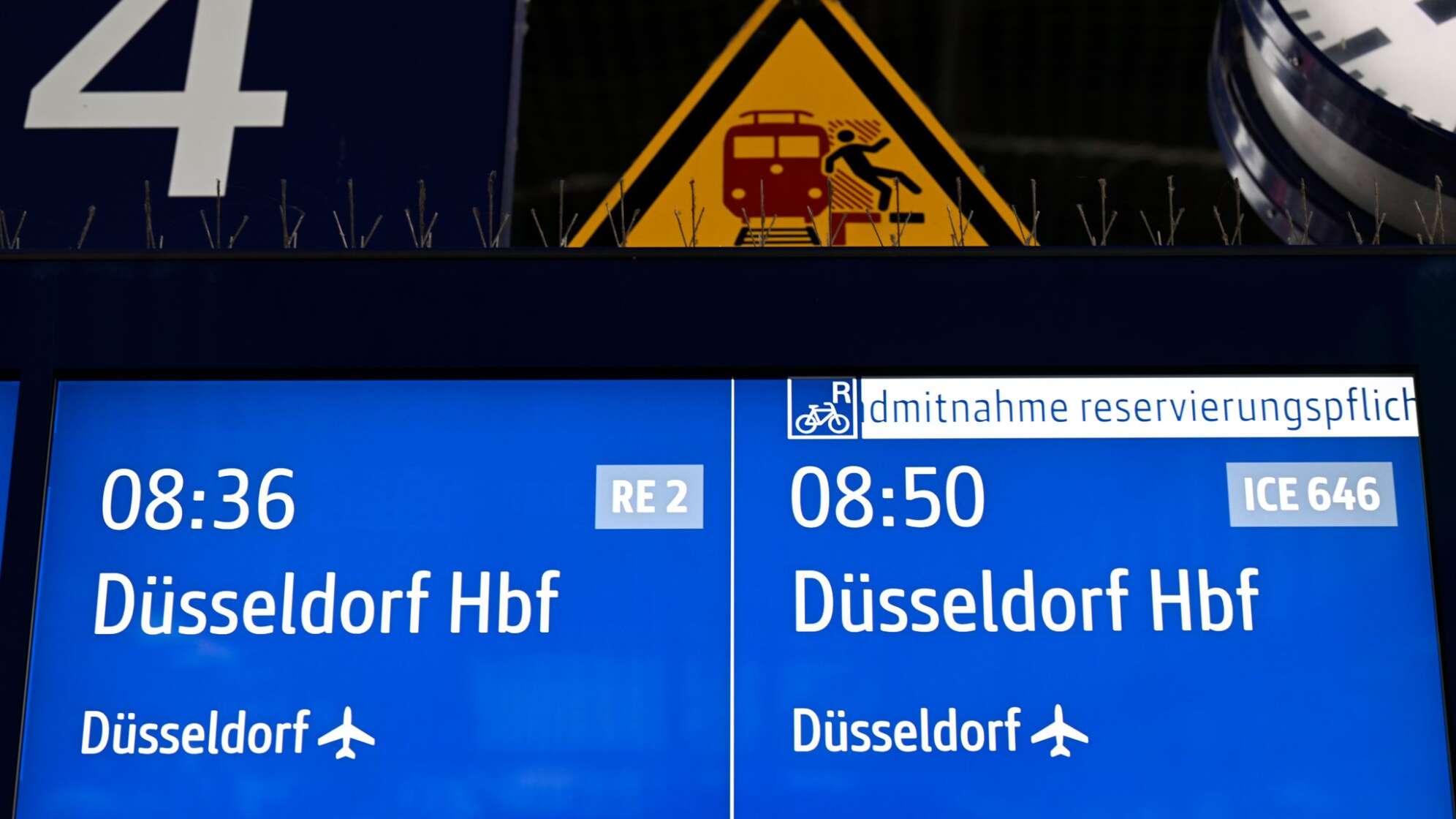 Bahnverkehr in NRW fließt - neuer Tatort in Sachsen-Anhalt