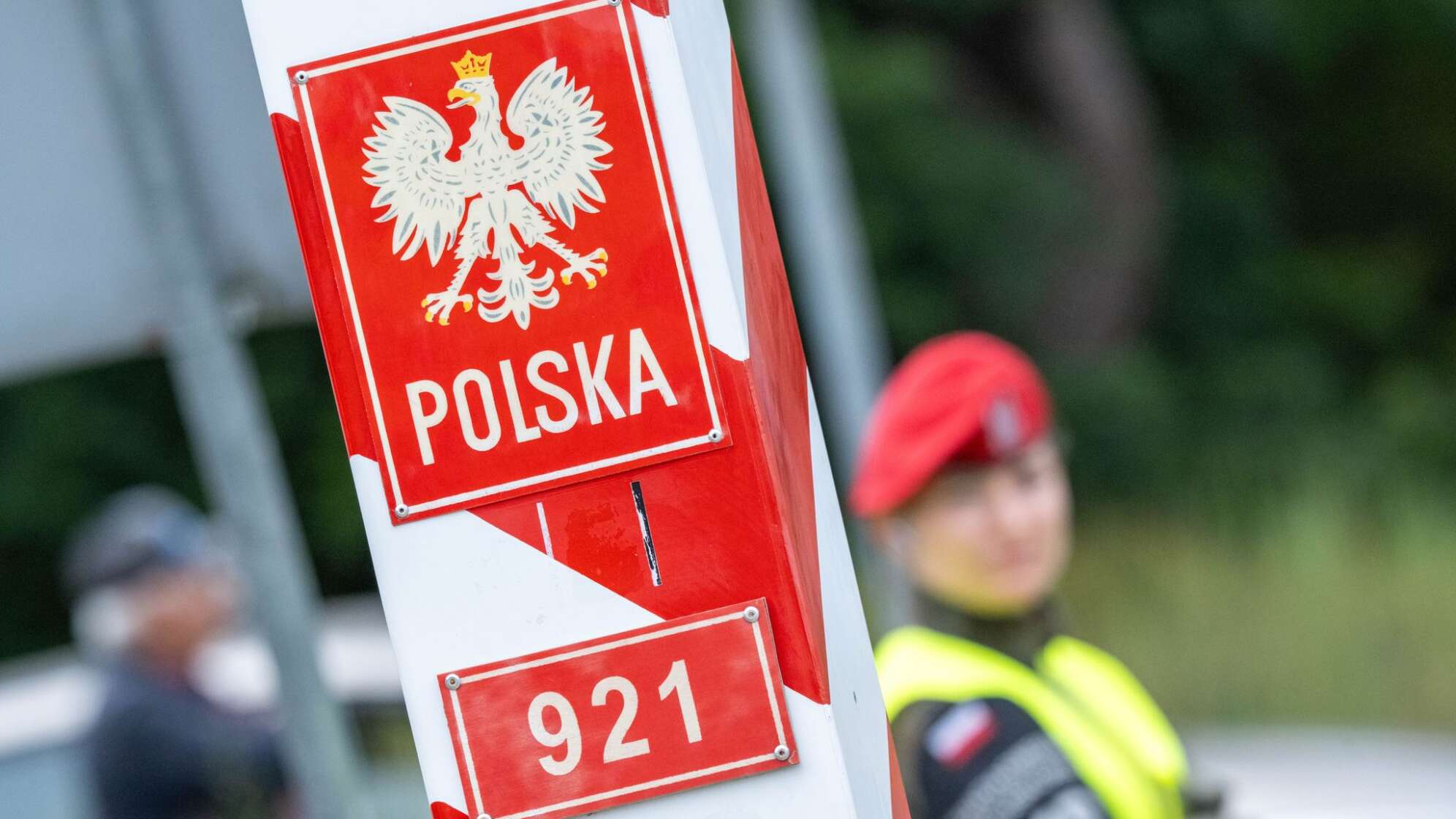 Kontrollen an der deutsch-polnischen Grenze - Ahlbeck
