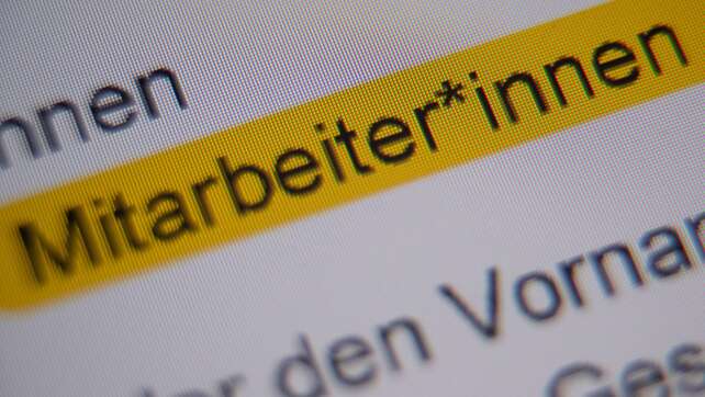 Keine Gendersterne in Bundesministerien