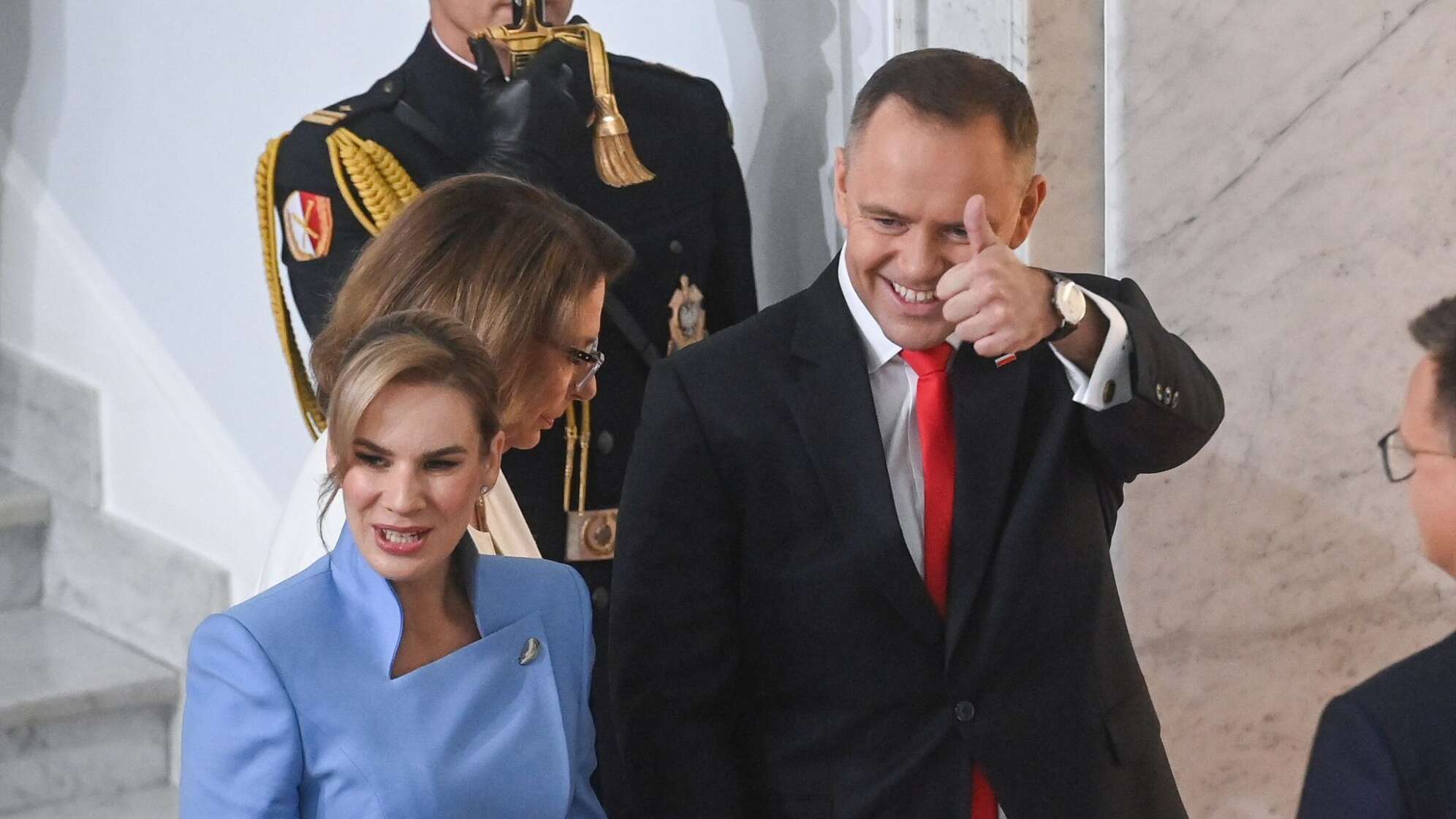 Vereidigung von Polens neuen Präsidenten Nawrocki