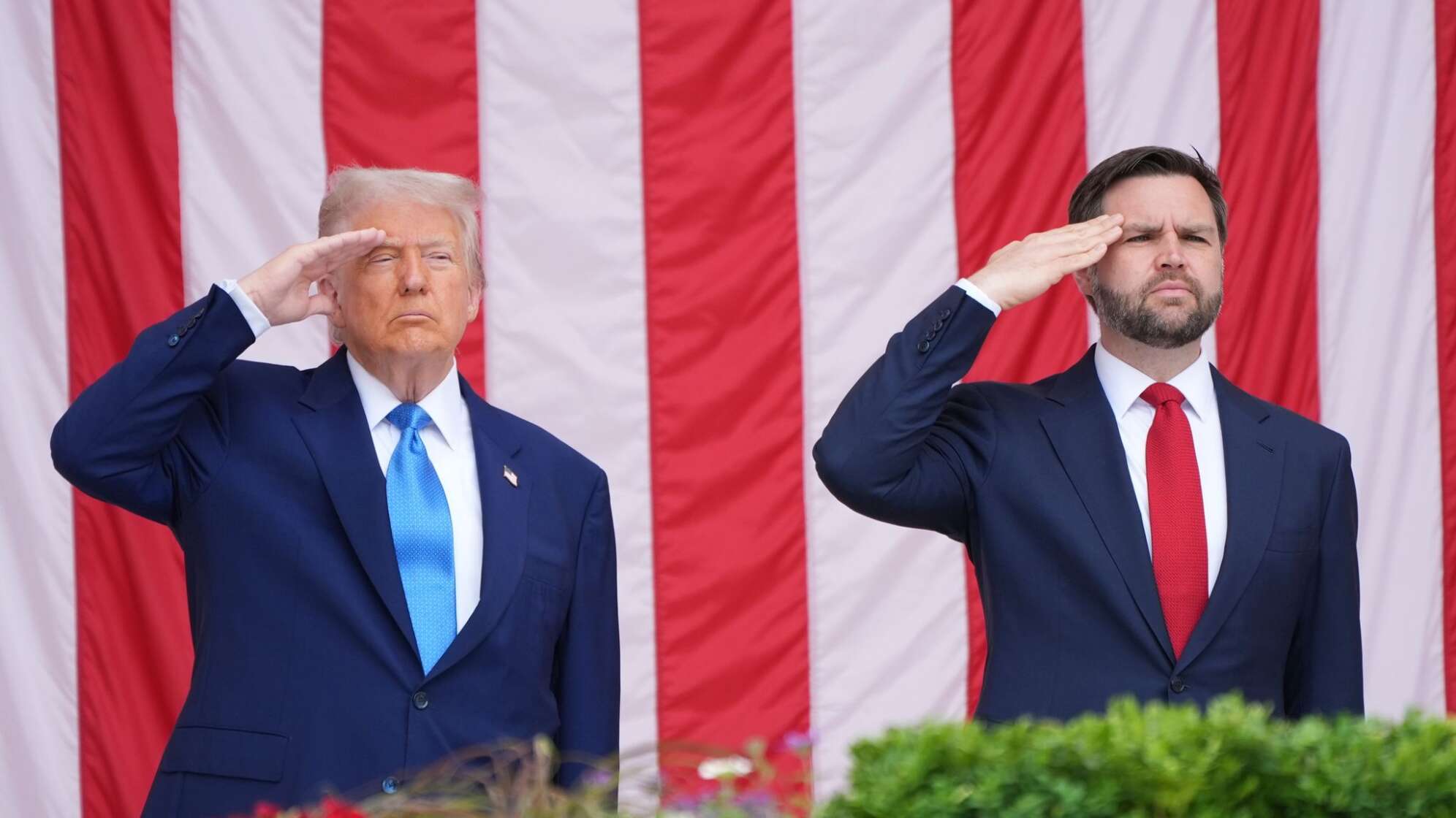 US-Präsident Donald Trump und Vizepräsident JD Vance