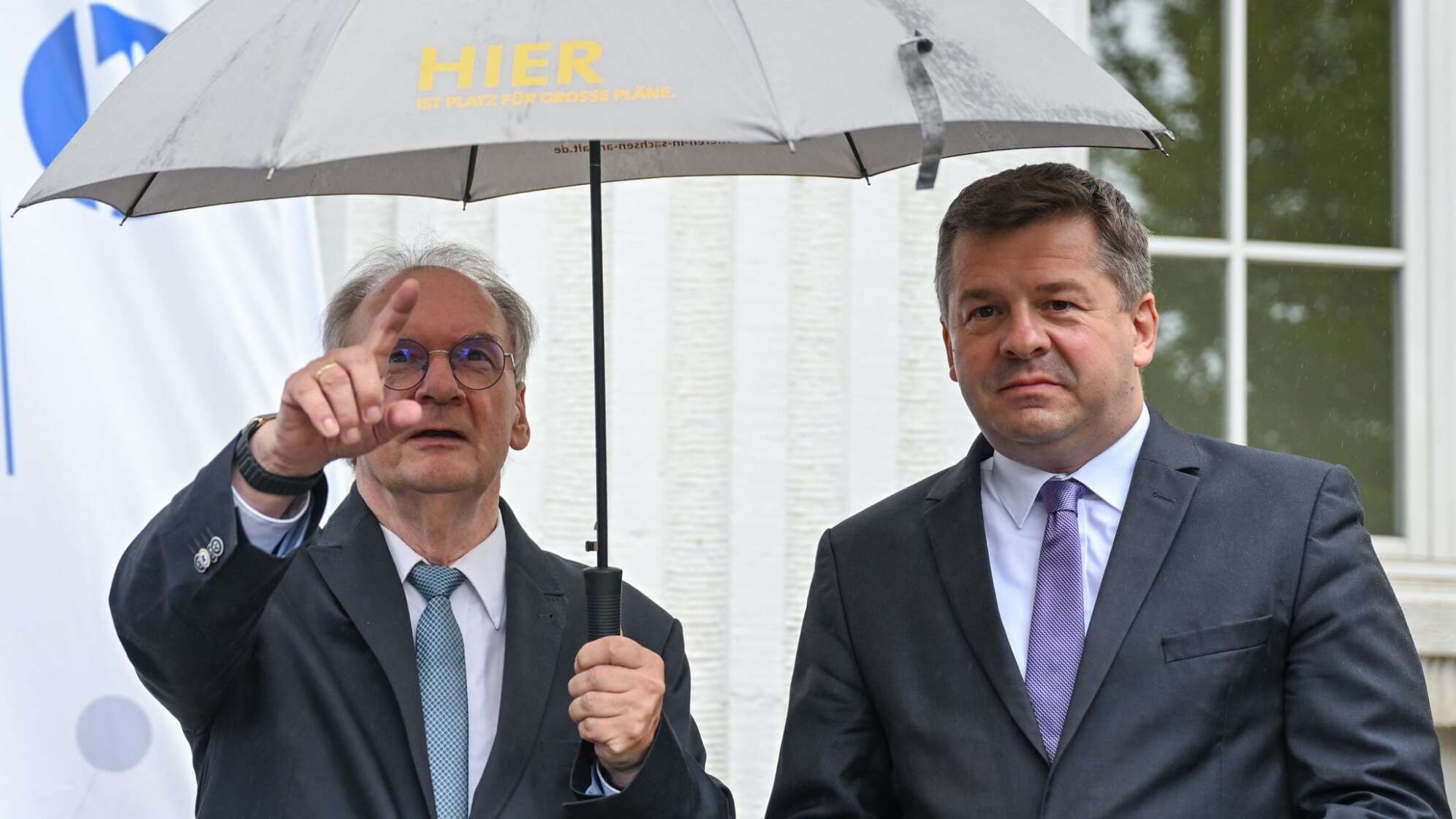 Landesregierung Sachsen-Anhalt - Haseloff und Schulze