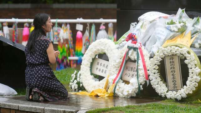 Nagasaki gedenkt der Opfer des Atombombenabwurfs
