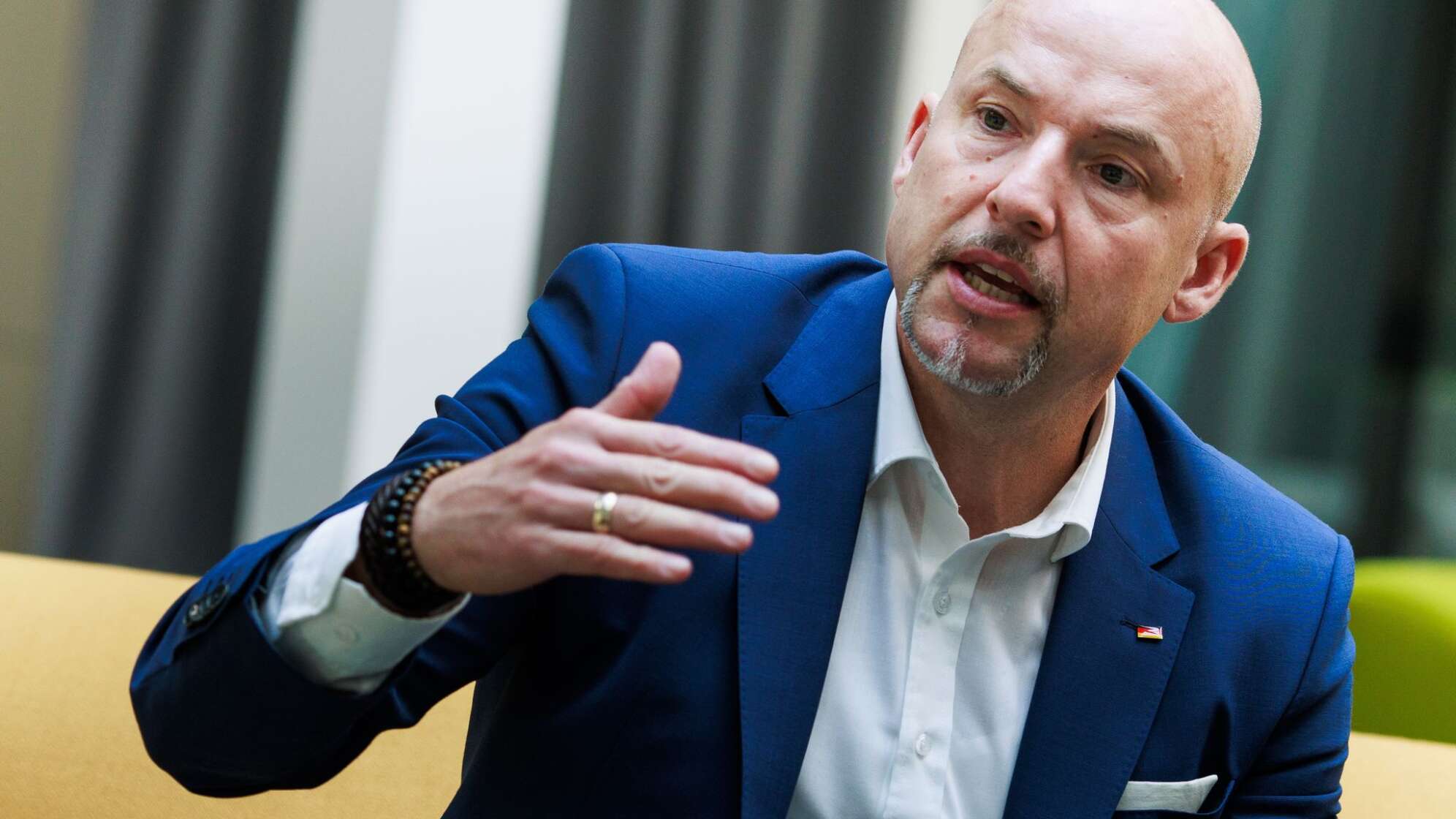 Redaktionsbesuch CSU-Landesgruppenchef Hoffmann