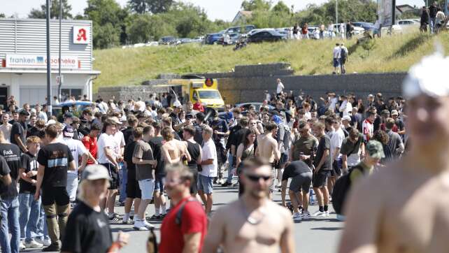 Tausende in Altschauerberg - Hater des «Drachenlords»