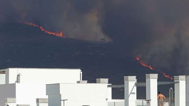 Toter bei Waldbrand in der Nähe von Madrid