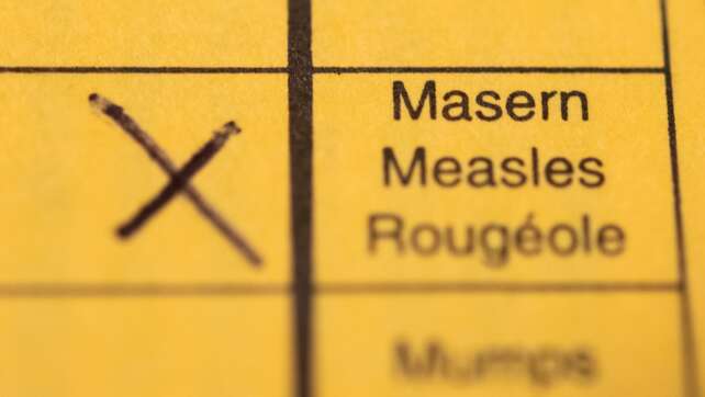 Masernfälle heuer bislang rückläufig - Impfquoten zu niedrig