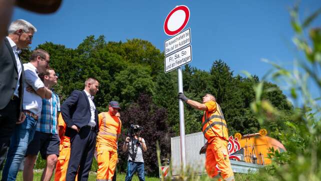 Abfahrtsperren im Landkreis Rosenheim: Schutz vor Ausweichverkehr
