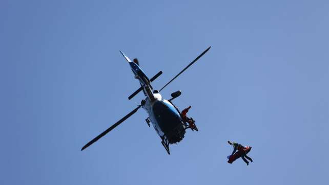 Bergwacht rettet erschöpfte Frau aus Chiemgauer Alpen