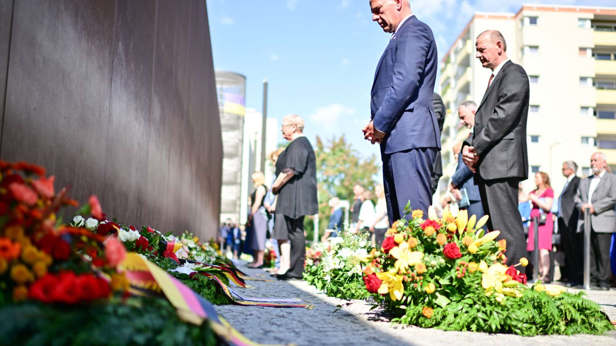 Gedenkveranstaltung zum 64. Jahrestag des Mauerbaus