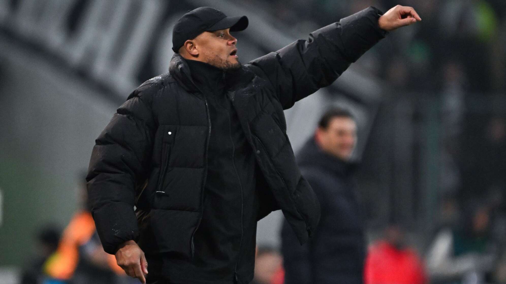 Münchens Trainer Vincent Kompany