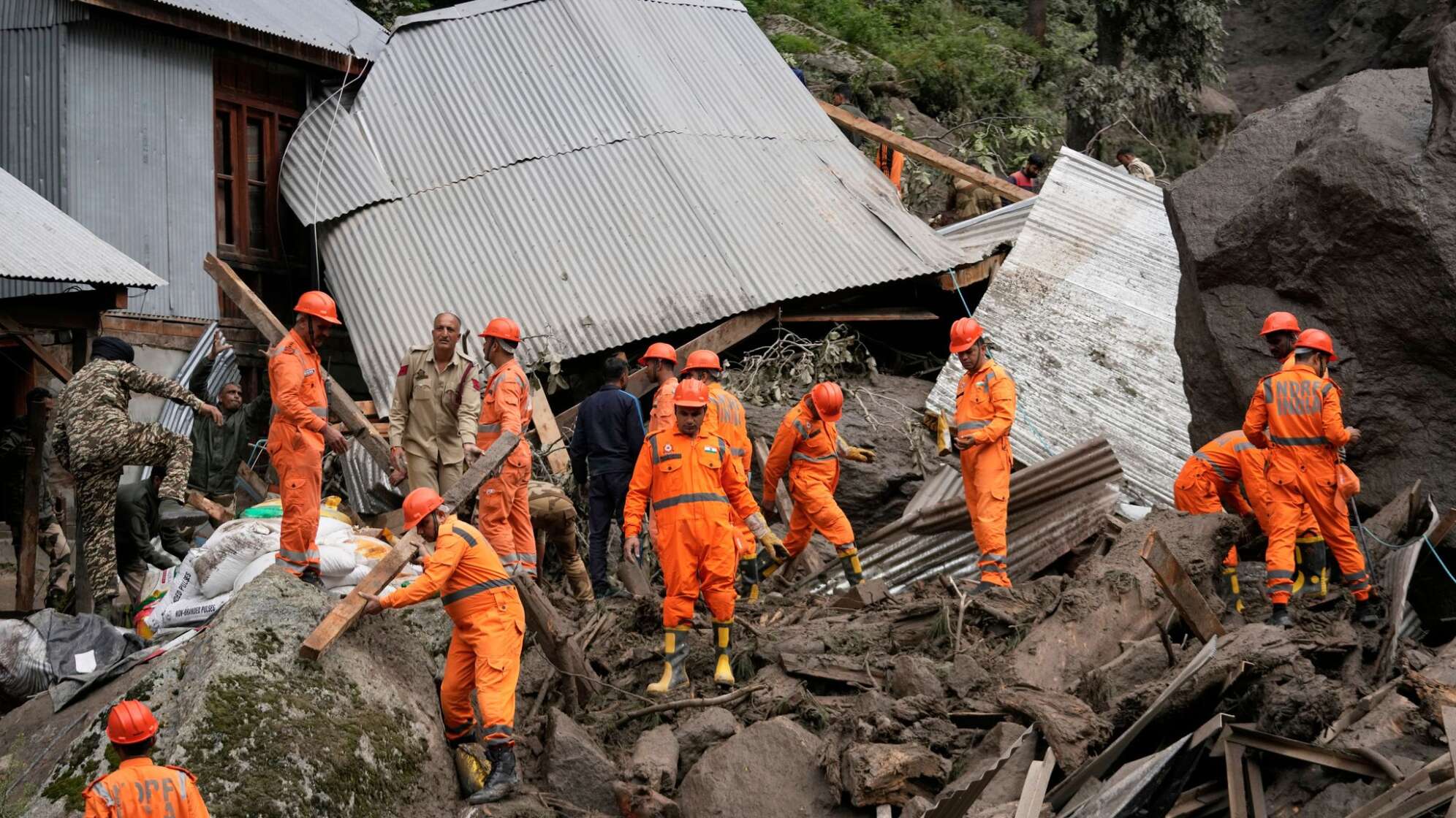 Nach der Sturzflut in Kaschmir
