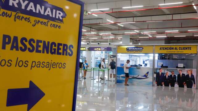 Bodenpersonal von Ryanair in Spanien streikt