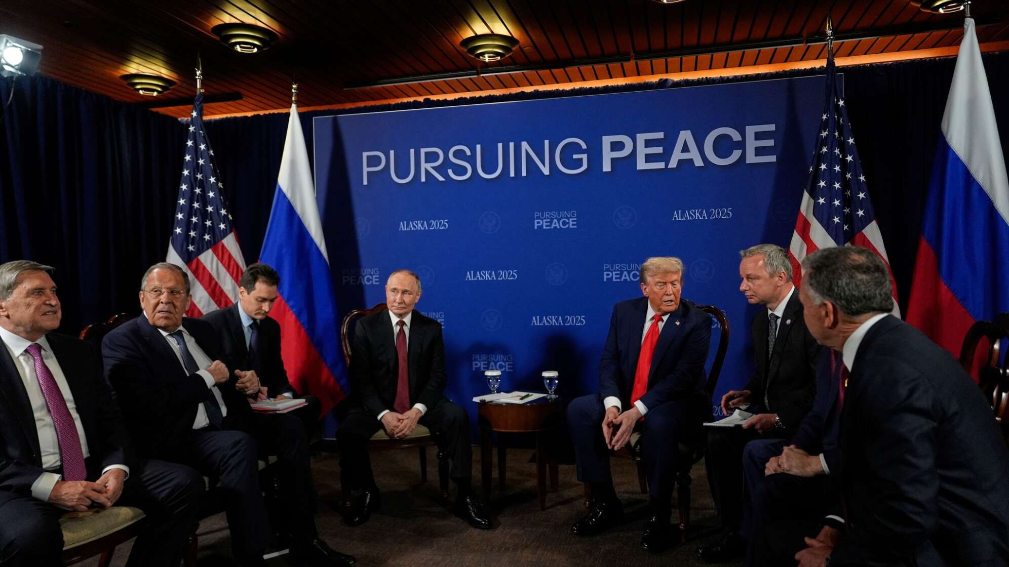 Treffen von Trump und Putin